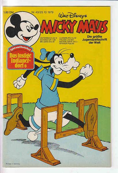 Micky Maus 1979: Nr. 43: