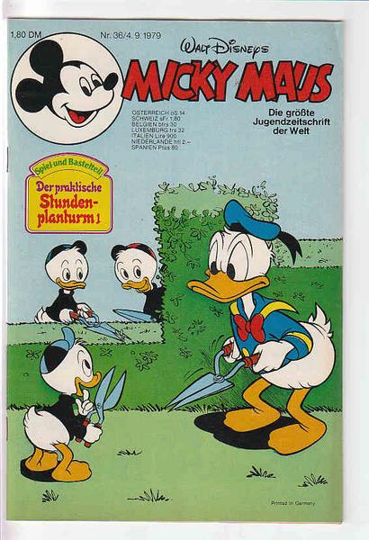 Micky Maus 1979: Nr. 36: