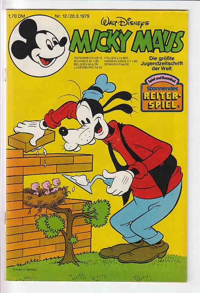 Micky Maus 1979: Nr. 12: