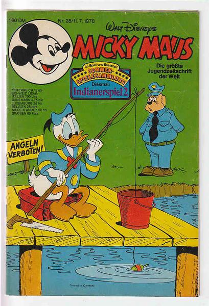 Micky Maus 1978: Nr. 28: