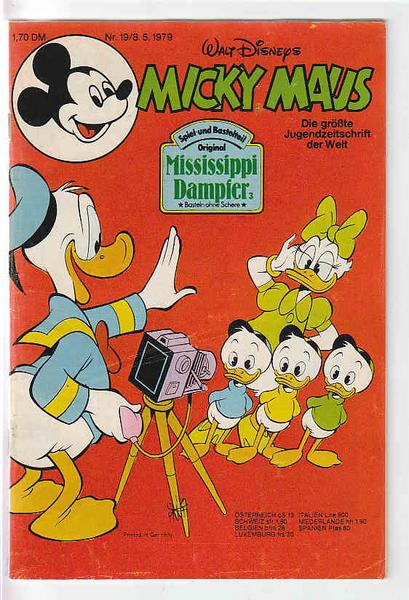 Micky Maus 1979: Nr. 19: