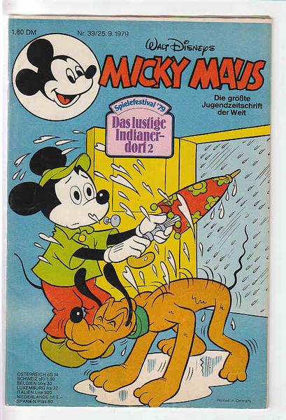 Micky Maus 1979: Nr. 39: