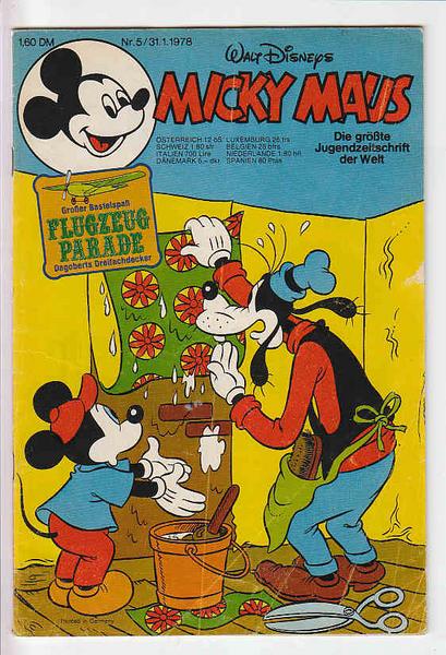 Micky Maus 1978: Nr. 5: