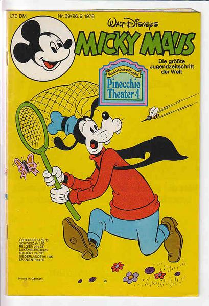 Micky Maus 1978: Nr. 39: