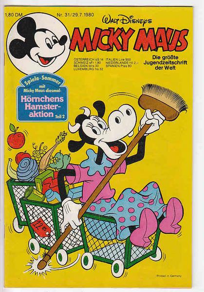 Micky Maus 1980: Nr. 31: