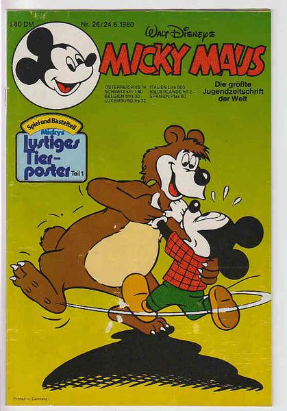 Micky Maus 1980: Nr. 26: