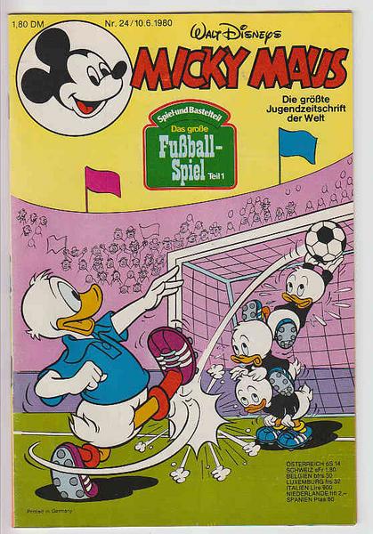 Micky Maus 1980: Nr. 24: