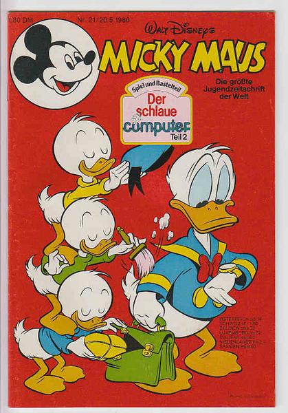 Micky Maus 1980: Nr. 21: