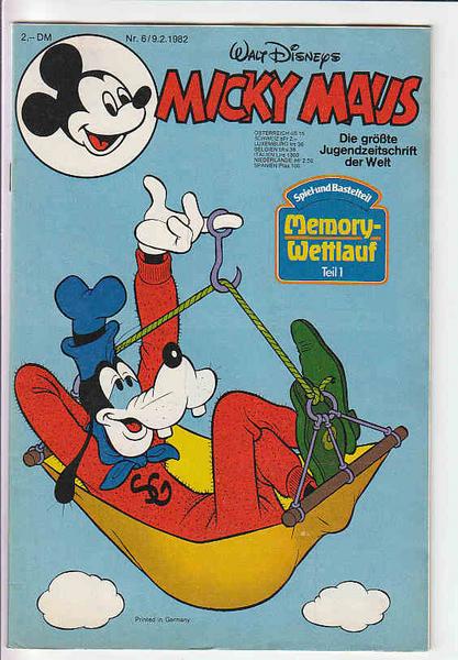 Micky Maus 1982: Nr. 6: