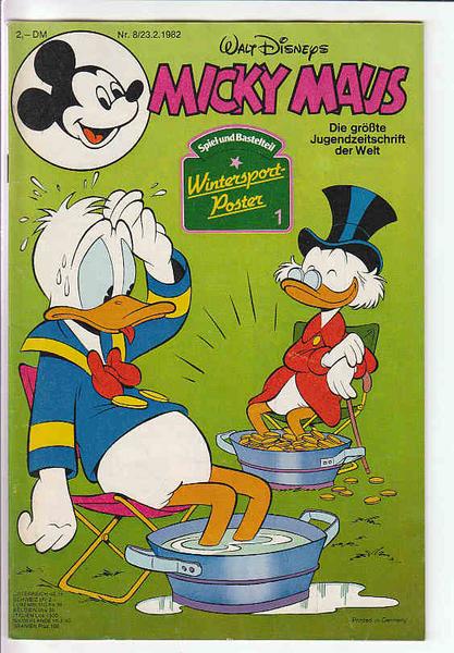 Micky Maus 1982: Nr. 8: