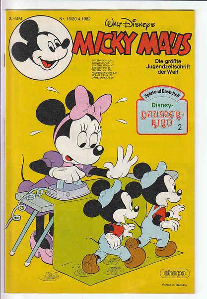 Micky Maus 1982: Nr. 16: