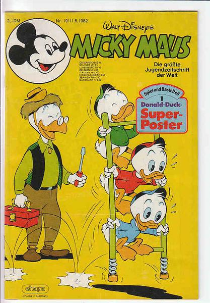 Micky Maus 1982: Nr. 19: