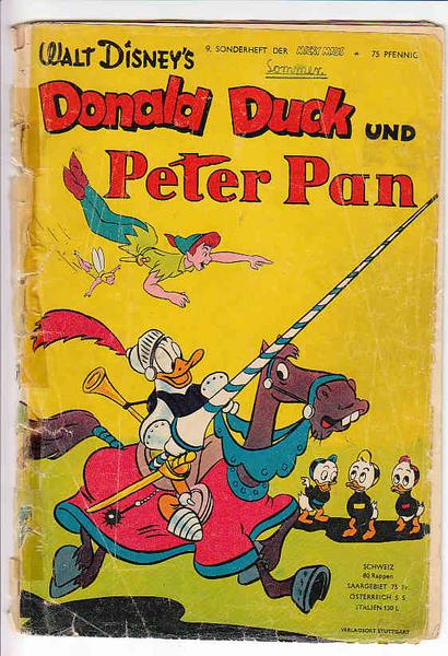 Micky Maus Sonderheft 9: Donald Duck und Peter Pan