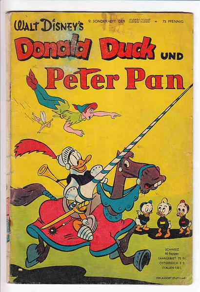 Micky Maus Sonderheft 9: Donald Duck und Peter Pan