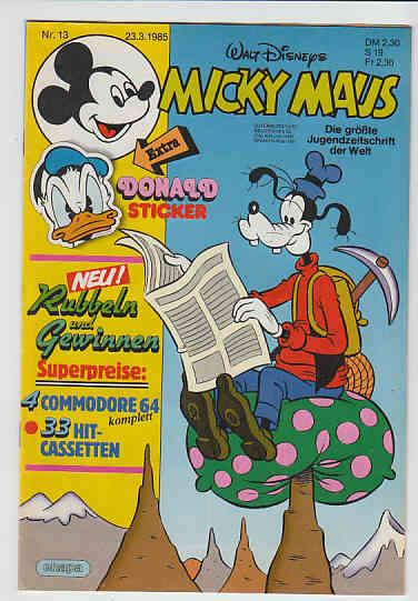 Micky Maus 1985: Nr. 13:
