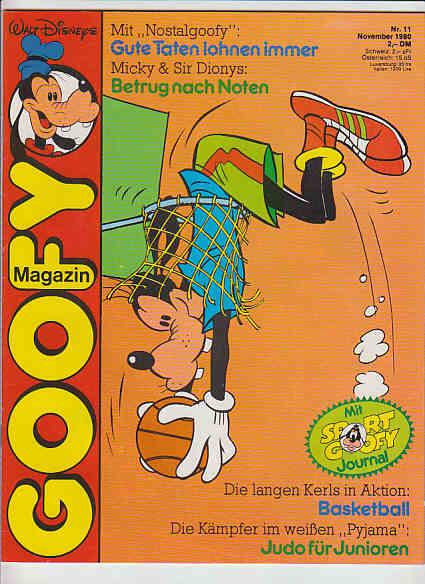 Goofy Magazin 1980: Nr. 11: