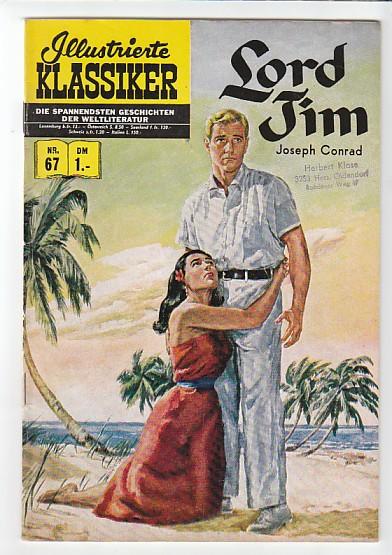 Illustrierte Klassiker 67: Lord Jim (1. Auflage)