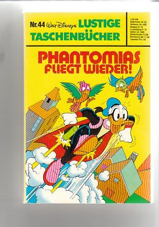 Walt Disneys Lustige Taschenbücher 44: Phantomias fliegt wieder ! (1. Auflage) (LTB)