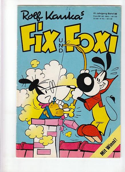 Fix und Foxi: 21. Jahrgang - Nr. 35