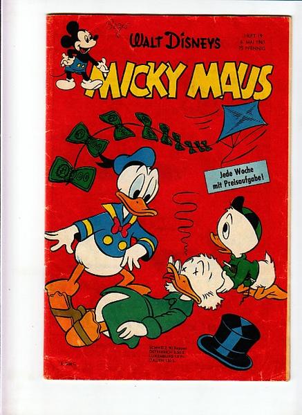 Micky Maus 1961: Nr. 19: