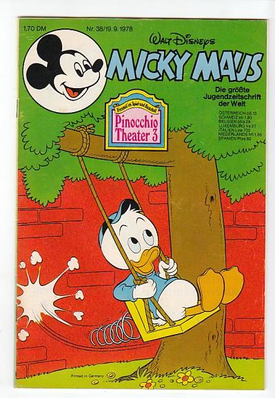 Micky Maus 1978: Nr. 38: