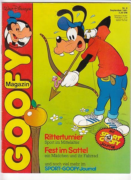 Goofy Magazin 1981: Nr. 9: