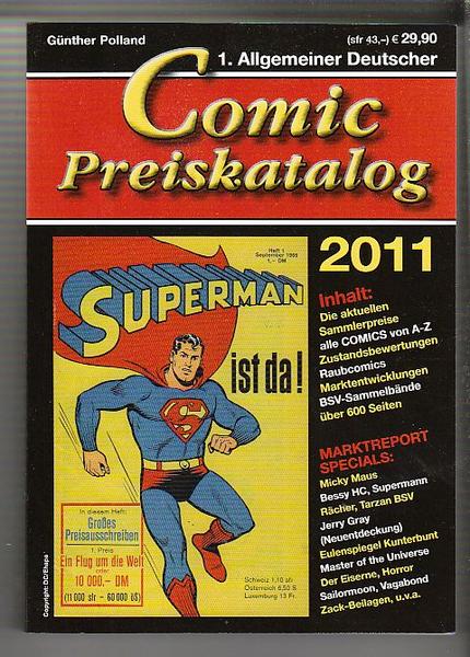 Comic Preiskatalog 36: 2011 (Softcover)
