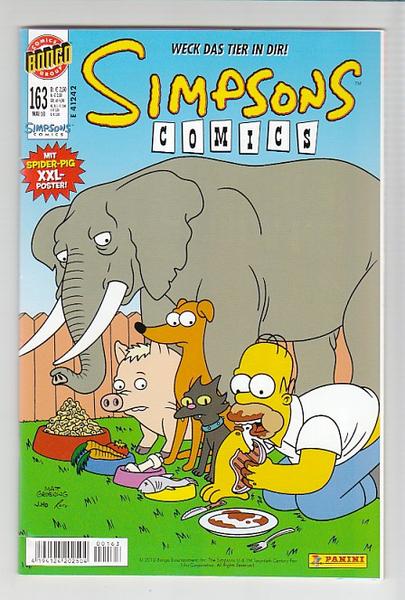 Simpsons Comics 163: