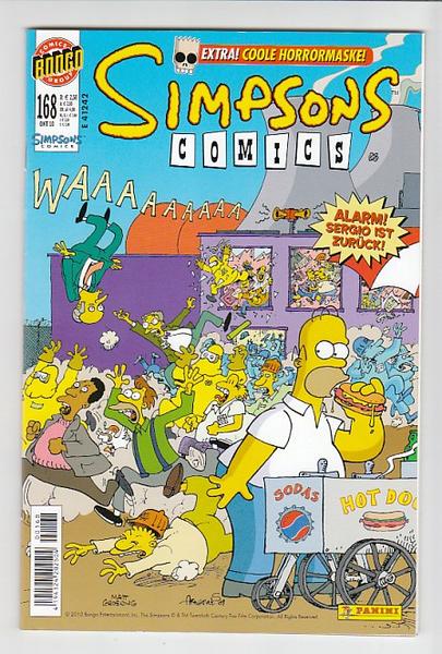Simpsons Comics 168: