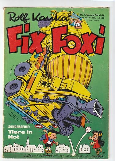 Fix und Foxi: 21. Jahrgang - Nr. 34