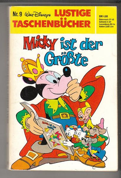 Walt Disneys Lustige Taschenbücher 9: Micky ist der Größte (höhere Auflagen) (LTB)