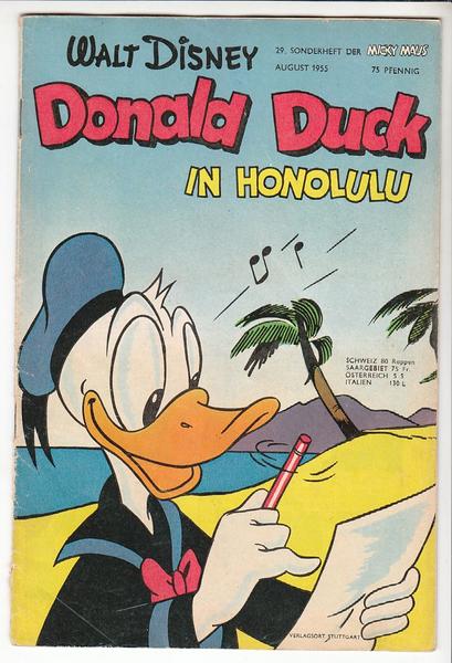 Micky Maus Sonderheft 29: Donald Duck in Honolulu