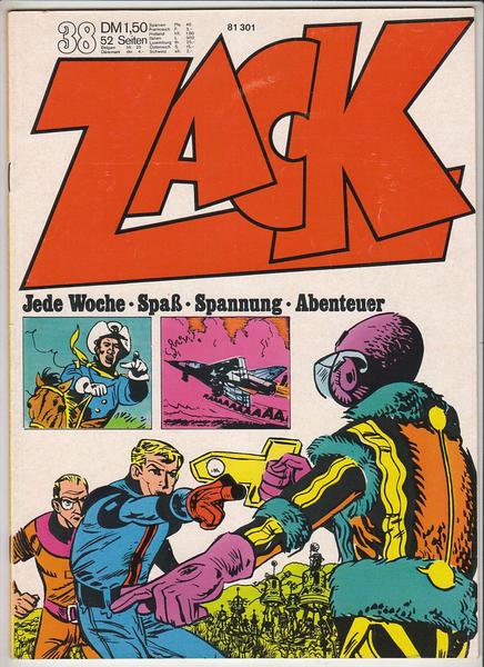 Zack 1972: Nr. 38: