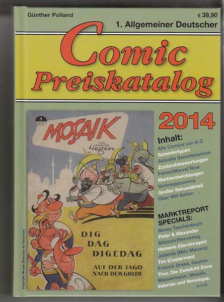 Comic Preiskatalog (39): 2014 (Hardcover)