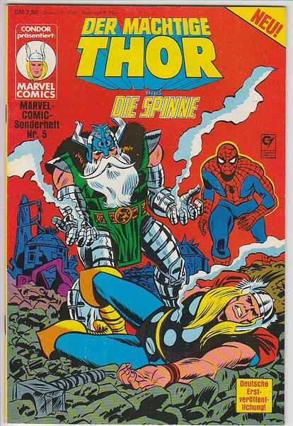 Marvel Comic-Sonderheft 5: Der mächtige Thor / Die Spinne