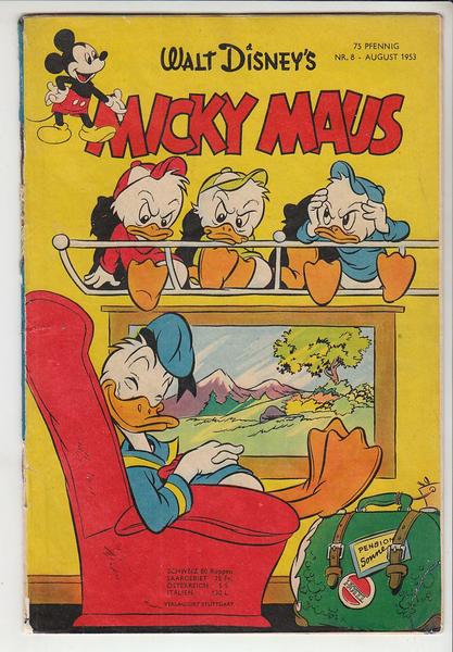 Micky Maus 1953: Nr. 8: