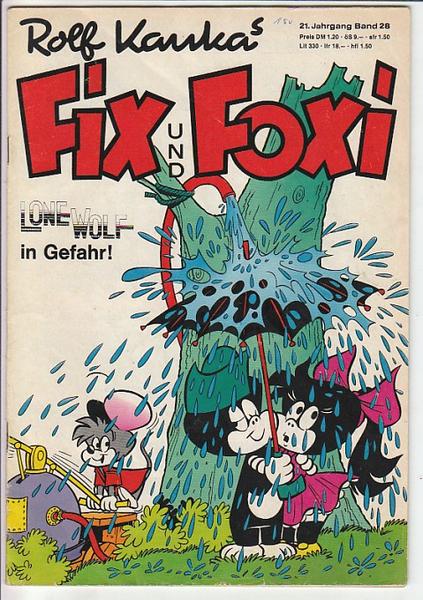 Fix und Foxi: 21. Jahrgang - Nr. 28