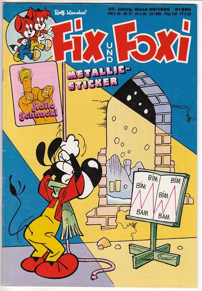 Fix und Foxi: 33. Jahrgang - Nr. 49