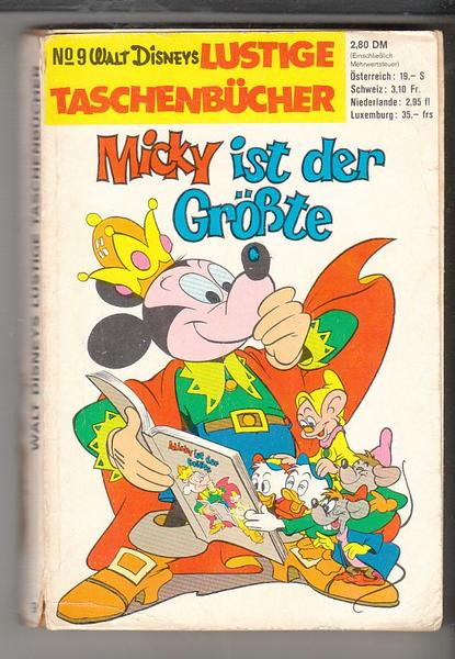 Walt Disneys Lustige Taschenbücher 9: Micky ist der Größte (1. Auflage) (LTB)