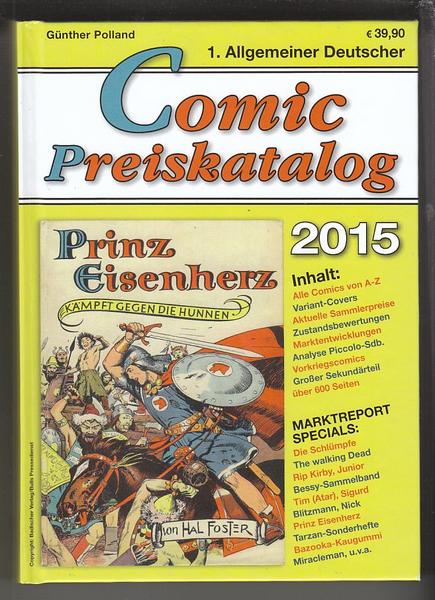 Comic Preiskatalog (40): 2015 (Hardcover)
