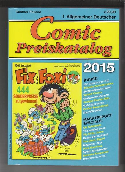 Comic Preiskatalog 40: 2015 (Softcover)