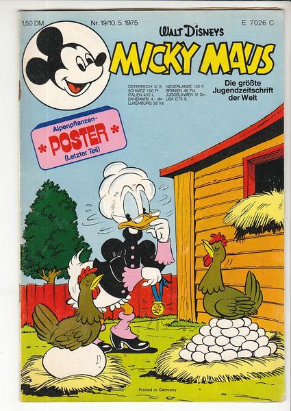 Micky Maus 1975: Nr. 19: