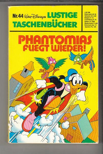 Walt Disneys Lustige Taschenbücher 44: Phantomias fliegt wieder ! (1. Auflage) (LTB)