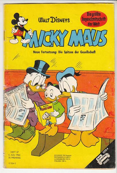 Micky Maus 1964: Nr. 27: