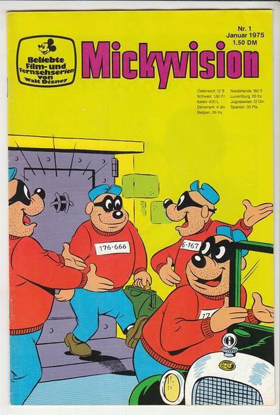 Mickyvision 1975: Nr. 1: