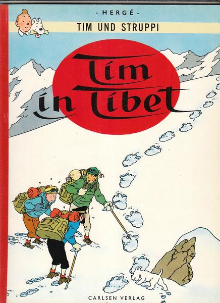 Tim und Struppi 9: Tim in Tibet (höhere Auflagen)
