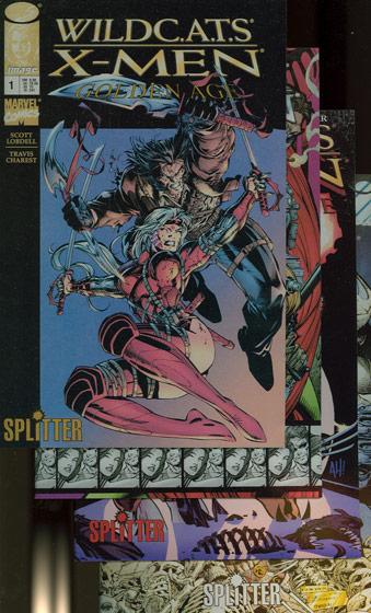 WildC.A.T.S. X-Men 1-4 komplette Serie in VariantcovernS