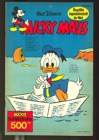 Micky Maus 1969: Nr. 28: