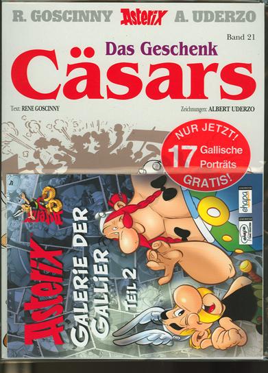 Asterix 21: Das Geschenk Cäsars (höhere Auflagen, Softcover)