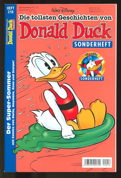 Die tollsten Geschichten von Donald Duck 218: